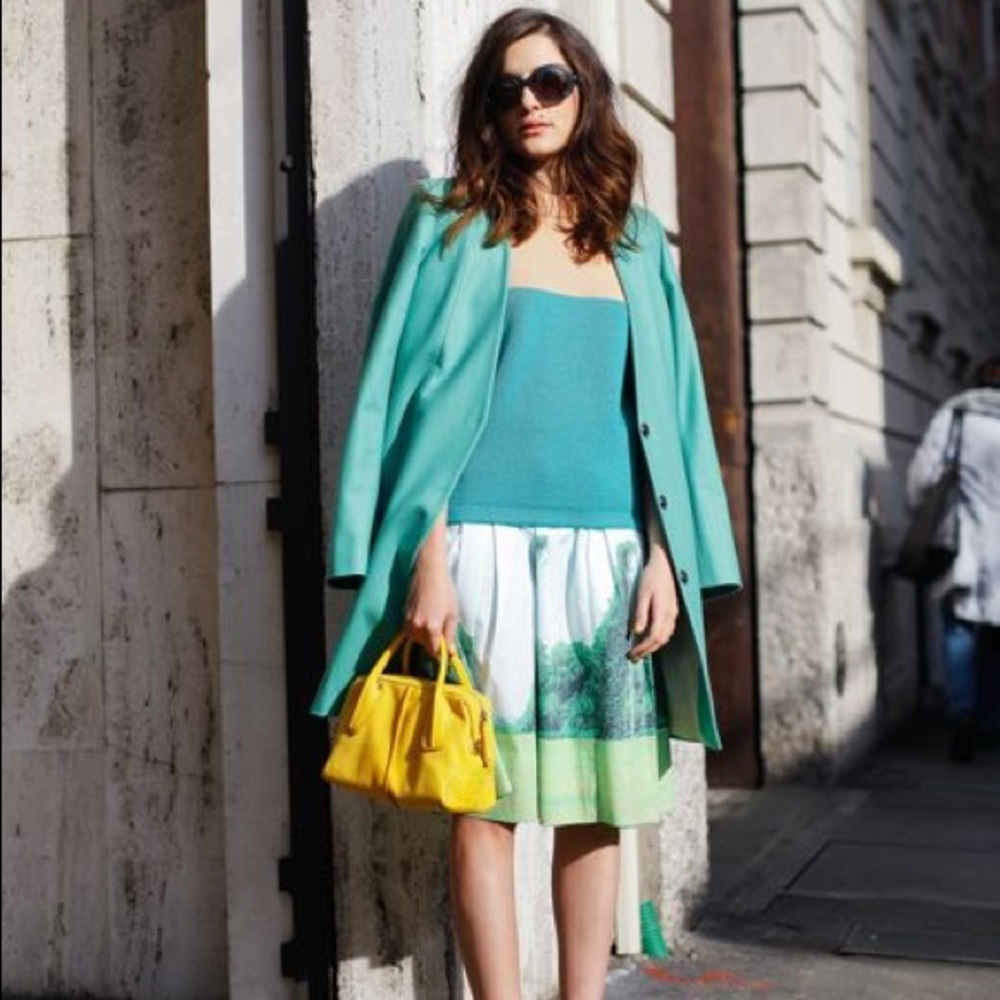 🌳 Anthro Sarah Ball Kudzu skirt